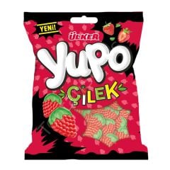 Ülker Yupo Jelibon Çilek Aromalı Yumuşak Şekerleme 80 Gr