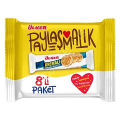 Ülker Kremalı Bisküvi Paylaşmalık 488 gr 8 Adet