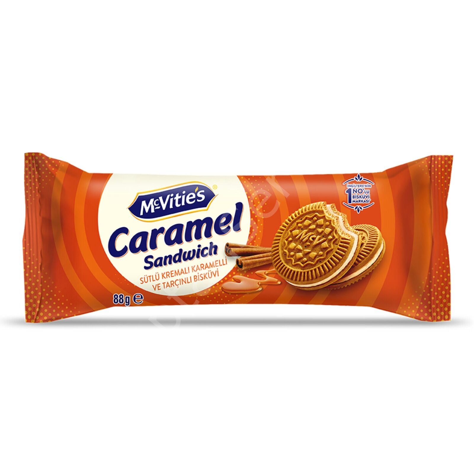 Mcvities Karamelli ve Tarçınlı Bisküvi 88 gr 1 Adet