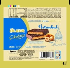 Ülker İstanbul Çikolatası 93 gr 1 Adet