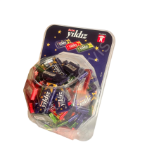 Ülker Yıldız 5 li Küre Çilek Nane ve Damla Aromalı Sakız 7 gr 100 Adet