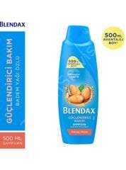 Blendax Güçlendirici Bakım Badem Yağı Özlü Şampuan 500 ml