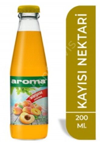 Aroma Kayısı Nektarı Meyve Suyu 200 ml 24 Adet