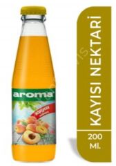 Aroma Kayısı Nektarı Meyve Suyu 200 ml 24 Adet