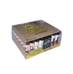 Clipper Pocket Atatürk Desenli Taşlı Cakmak 48 Adet 7119