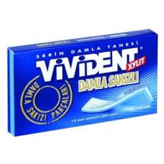Vivident Cüzdan Damla Sakızı Aromalı Sakız 18 adet