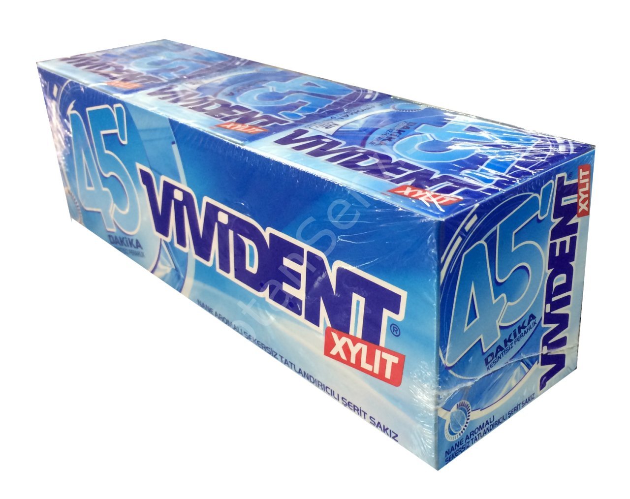 Vivident Storming 45 Dakika Nane Aromalı Sakız 33 gr 18 adet