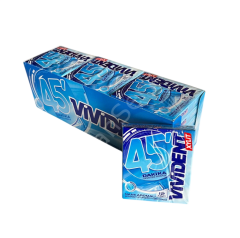 Vivident Storming 45 Dakika Nane Aromalı Sakız 33 gr 18 adet