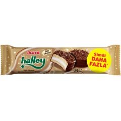 Ülker Halley Lokmalık Rulo Atıştırmalık Bisküvi 88 gr 24 Adet