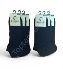 Rise Of Socks Pamuklu Çorap Siyah Renk 6 lı 43-46 Beden