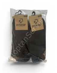 Rise Of Socks Pamuklu Çorap Siyah Renk 6 lı 39-42 Beden