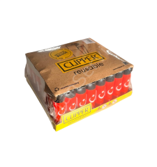 Clipper Pocket Ay yıldız Desenli Taşlı Çakmak 48 Adet 1868