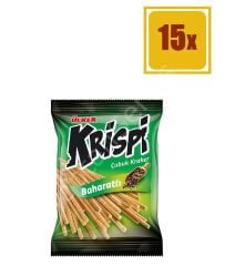 Ülker Krispi Baharatlı Çubuk Kraker 50 gr 15 Adet