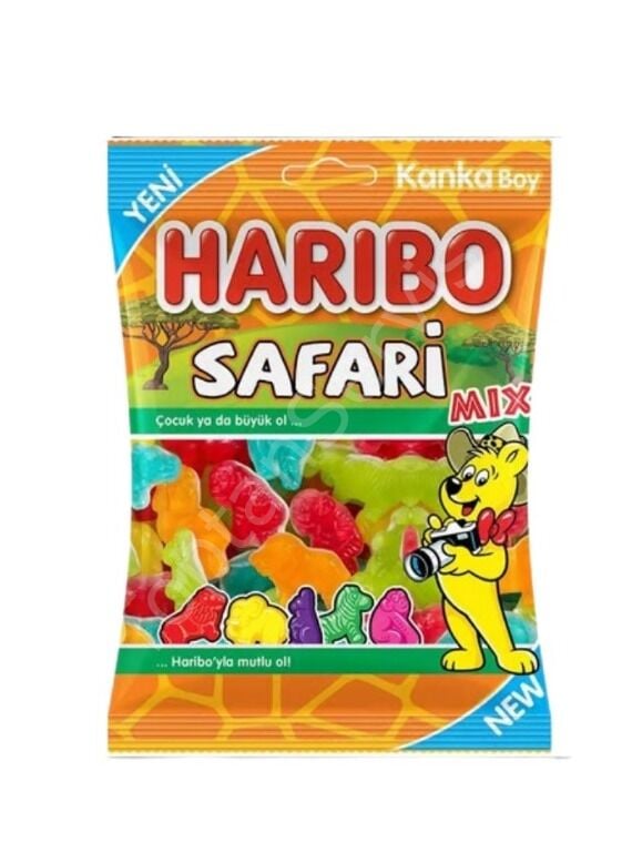 Haribo Safari Mix 55 gr 1 Adet