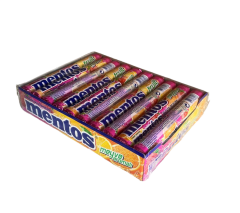 Mentos Karışık Meyve Aromalı Şeker 37,5 gr 20 Adet