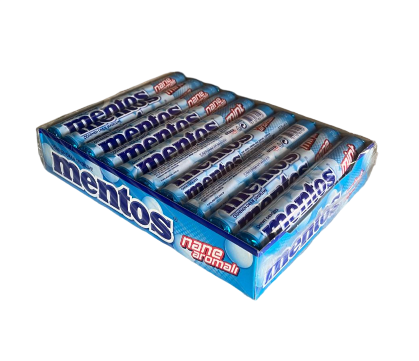Mentos Nane Aromalı Şeker 37,5 gr 20 Adet