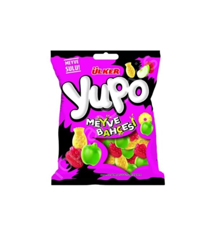 Ülker Yupo Jelibon Meyve Bahçesi Yumuşak Şekerleme 80 Gr