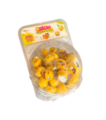 Origin Emoji Baskılı Portakal Aromalı Yumuşak Şeker 12,5 gr 65 Adet