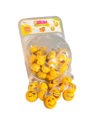 Origin Emoji Baskılı Portakal Aromalı Yumuşak Şeker 12,5 gr 65 Adet