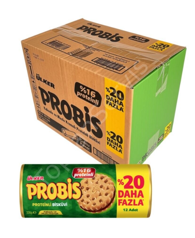 Ülker Probis 12 li Bisküvi 336 gr 12 Adet