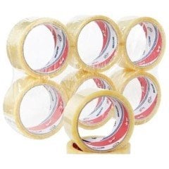 Ve-ge Aslan Şeffaf Koli Bandı 45mm x 40m 6 Adet
