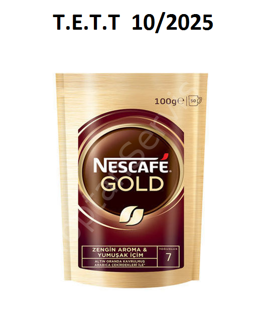 Nescafe Gold Hazır Kahve Eko Paket 100 Gr