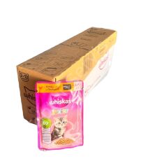 Whiskas Kümes Hayvanlı Yavru Kedi Maması 85 gr 28 Adet