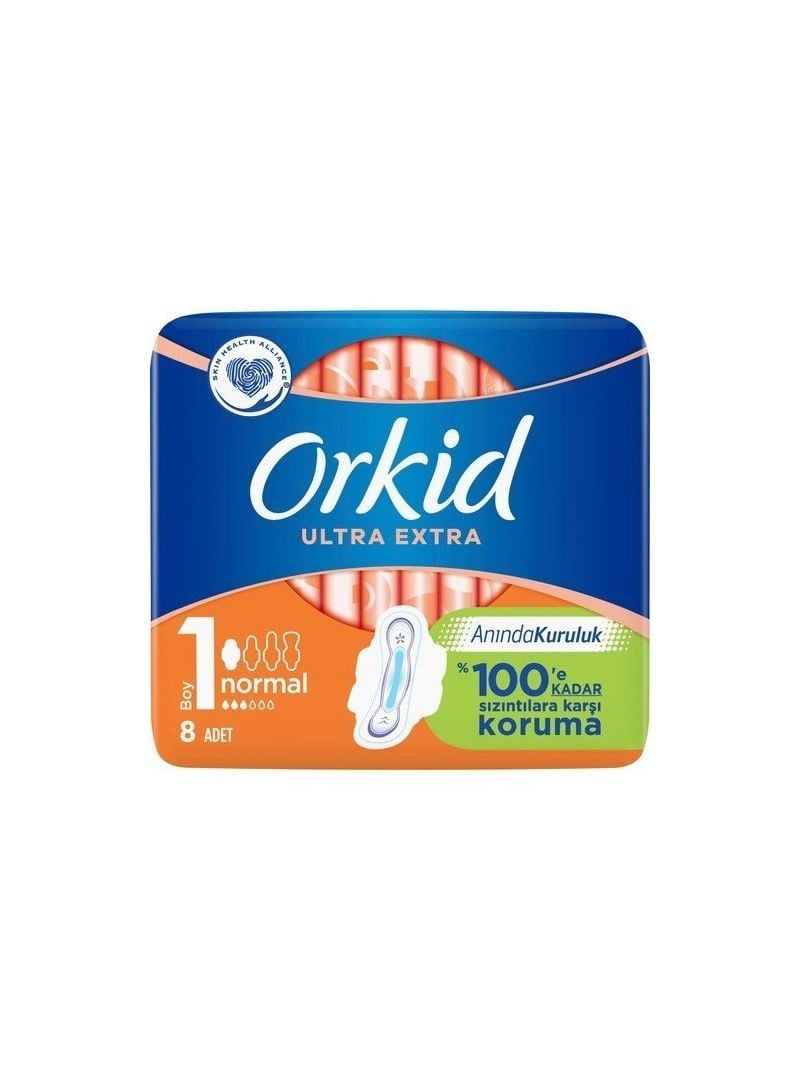 Orkid Ultra Extra Normal 8'li 1 Beden