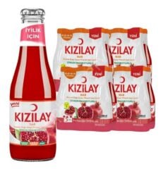 Kızılay B Vitaminli Nar Aromalı Gazlı İçecek 200 ml 24 Adet