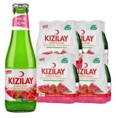 Kızılay Karpuz Çilek Aromalı Gazlı İçecek 200 ml 24 Adet