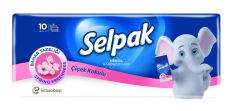 Selpak Çiçek kokulu Cep Mendili 10 Adet
