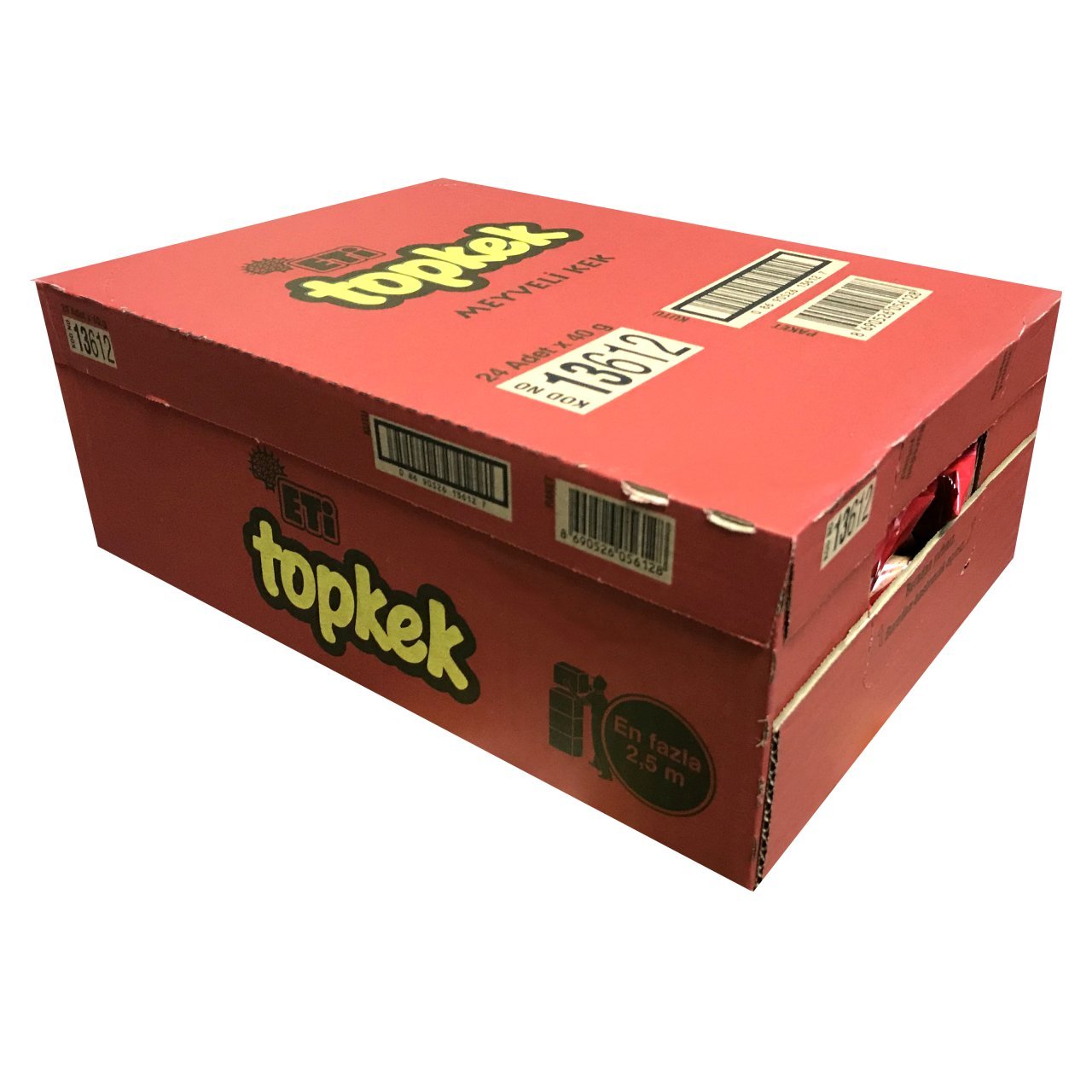 Eti Topkek Meyveli Kek 40g 24 adet