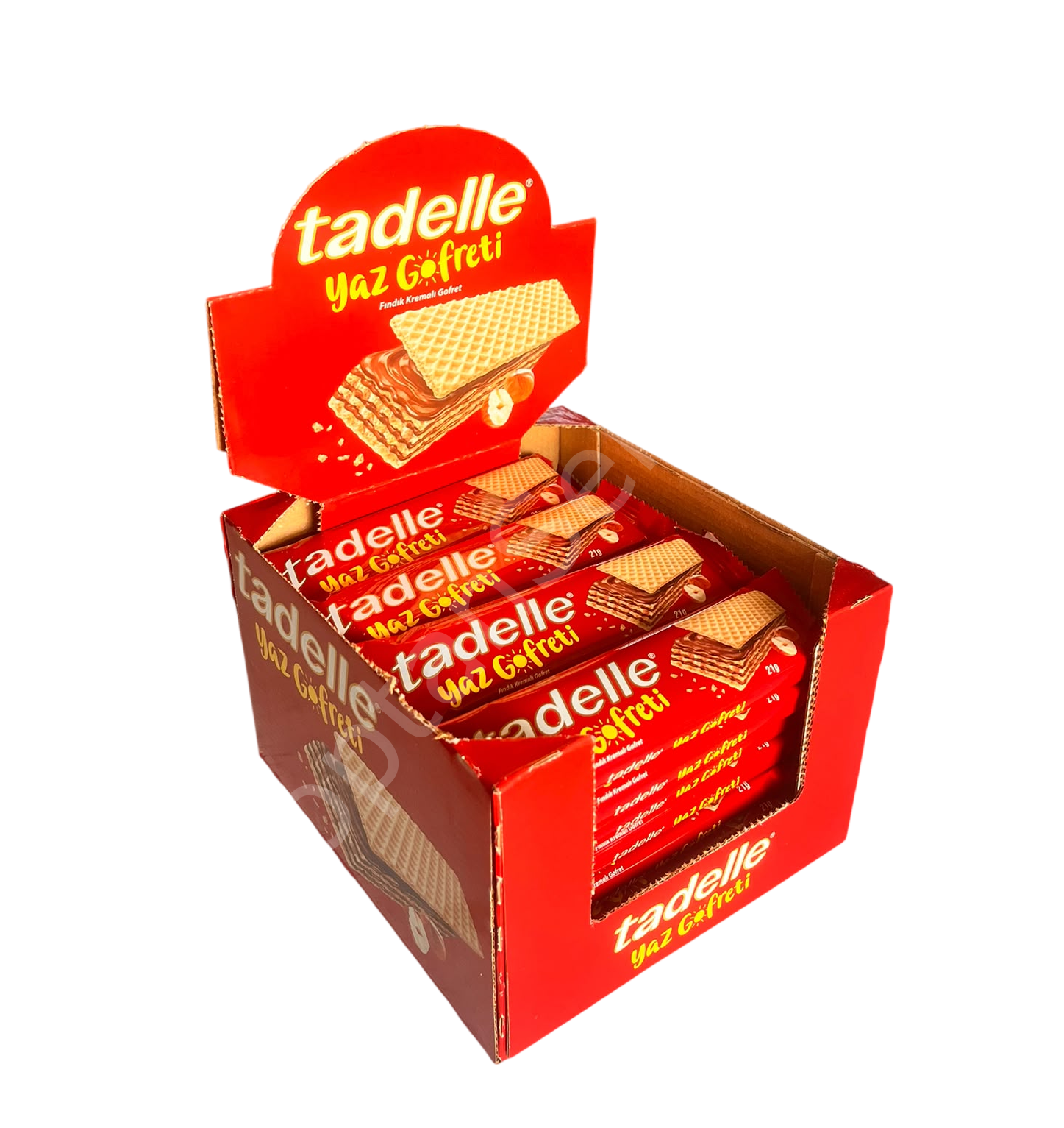 Tadelle Sütlü Çikolatalı Yaz Gofreti 21 gr 28 Adet
