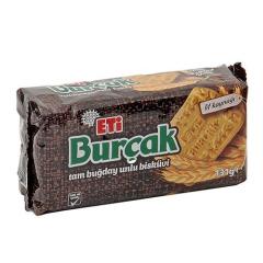 Eti Burçak Tam Buğday Unlu Bisküvi 131gr 24 Adet