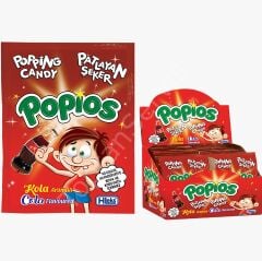 Popios Kola Aromalı Patlayan Şeker 4 gr 40 Adet