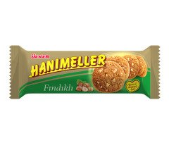 Ülker Hanımeller Rulo Fındıklı Bisküvi 82 gr 18 adet