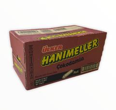 Ülker Hanımeller Rulo Çokodamla Çikolatalı Bisküvi 82 gr 18 adet