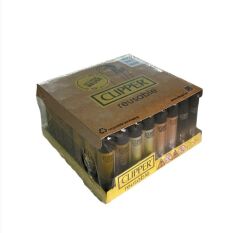 Clipper Micro Bakır Renkli Tramlı Taşlı Çakmak 48 Adet 1129