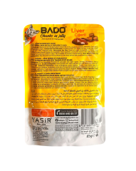 Bado Ciğerli Yetişkin Kedi Maması 85 gr 24 Adet