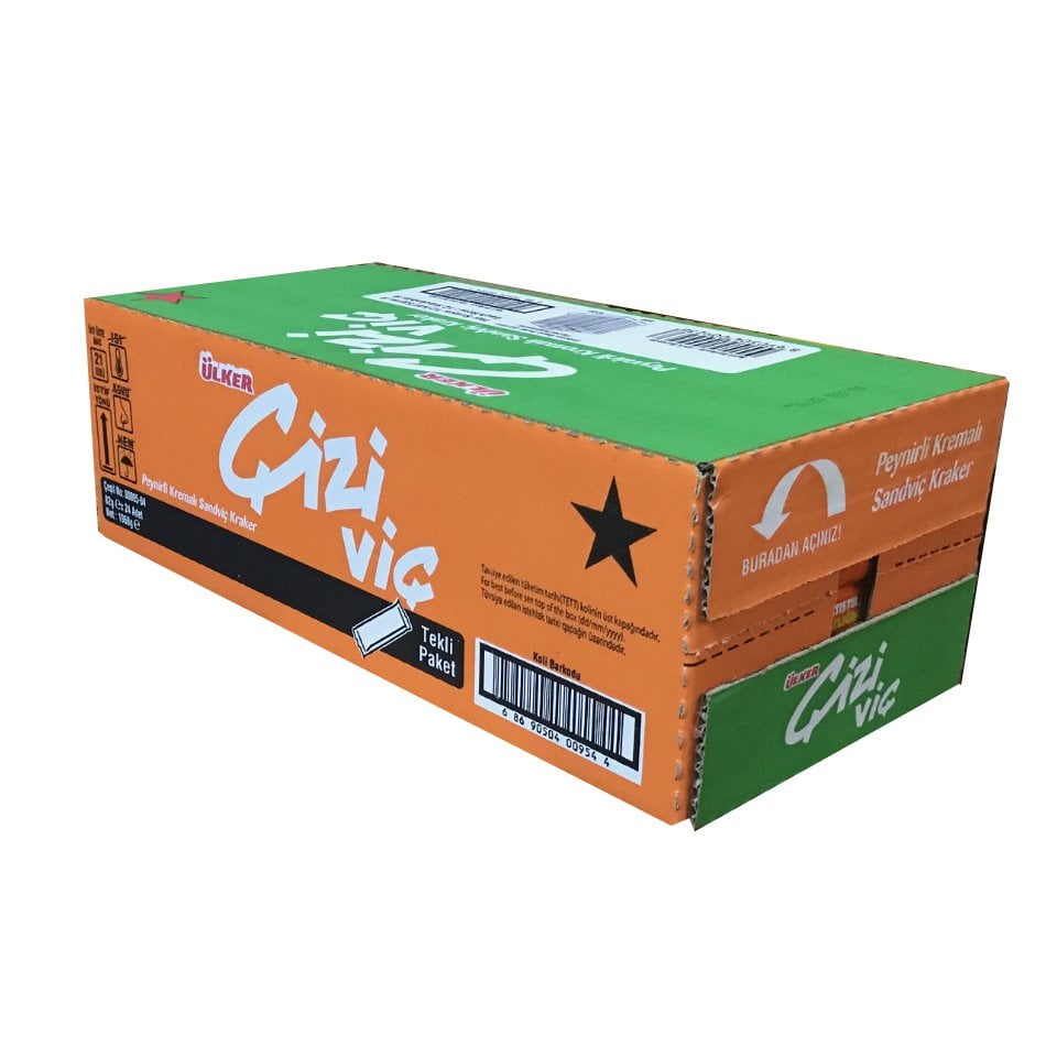 Ülker Çiziviç Peynirli Sandviç Kraker 82 gr 24 adet