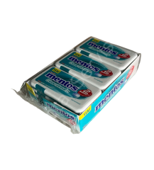 Mentos Clean Breath 2 Saat Yoğun Nane Aromalı Tablet Şeker 21 gr 12 Adet