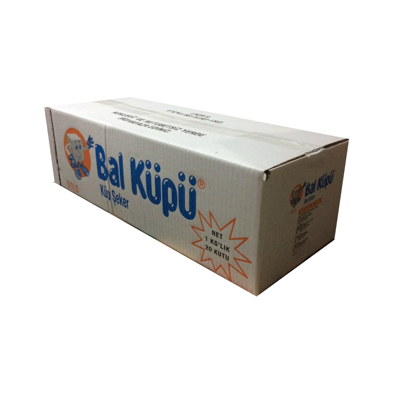 Balküpü Küp Kesme Şeker 1 kg 20 adet