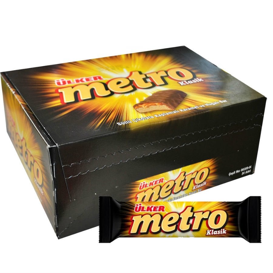 Ülker Metro Karamelli Çikolata 36 gr 24 Adet