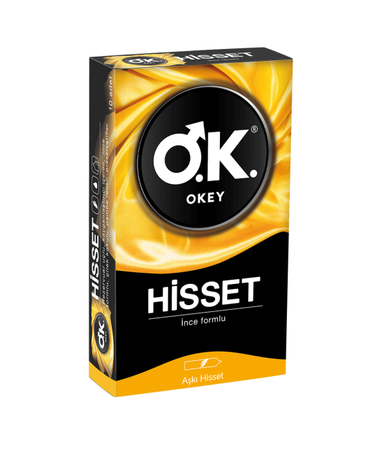 Okey Prezervatif Hisset 10 lu Paket