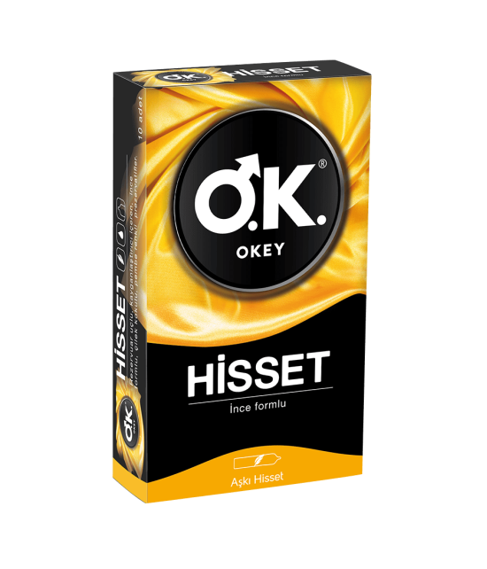 Okey Prezervatif Hisset 10 lu Paket