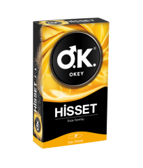 Okey Prezervatif Hisset 10 lu Paket