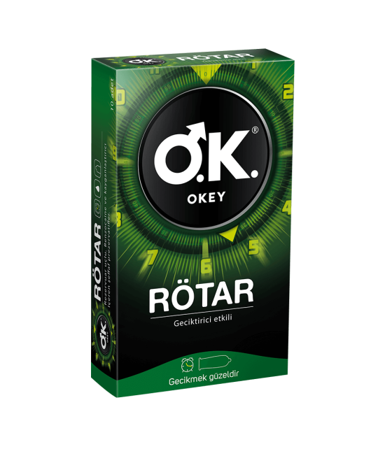 Okey prezervatif Rötar 10 lu Paket