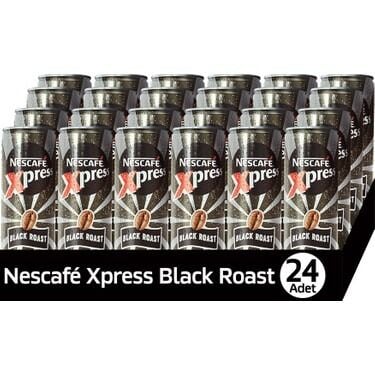 Nescafe Xpress Black Soğuk Kahve 250ml 24 Adet