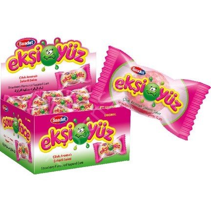 SaadetEkşiyüz Çilek Aromalı Şekerli Sakız 100 adet85,00 TL