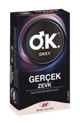 Okey Prezervatif Gerçek Zevk 12 li